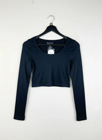 Black Winter Crop Top by Primark (WCT-244)