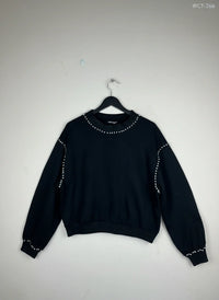 Black Winter Crop Top by Shein (WCT-266)