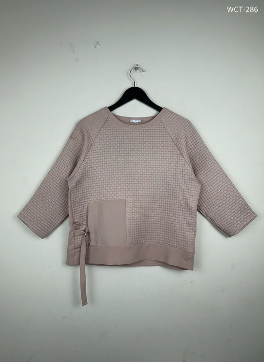 Shop Premium Winter Crop Tops by Zara | Preloved Branded Clothes | Teapink Polyester | Women | OTS Thrift Store Islamabad Pakistan