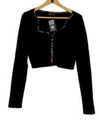 Black Winter Crop Top by Shein (WCT-3)
