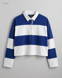 Primark (WCT-302) Cropped Rugby Polo