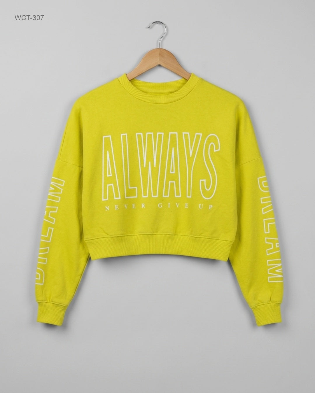 Premium Condition Winter Crop Tops | Preloved Primark | Yellow Cotton | Thrift Shop for Womens Karachi Pakistan | OTS