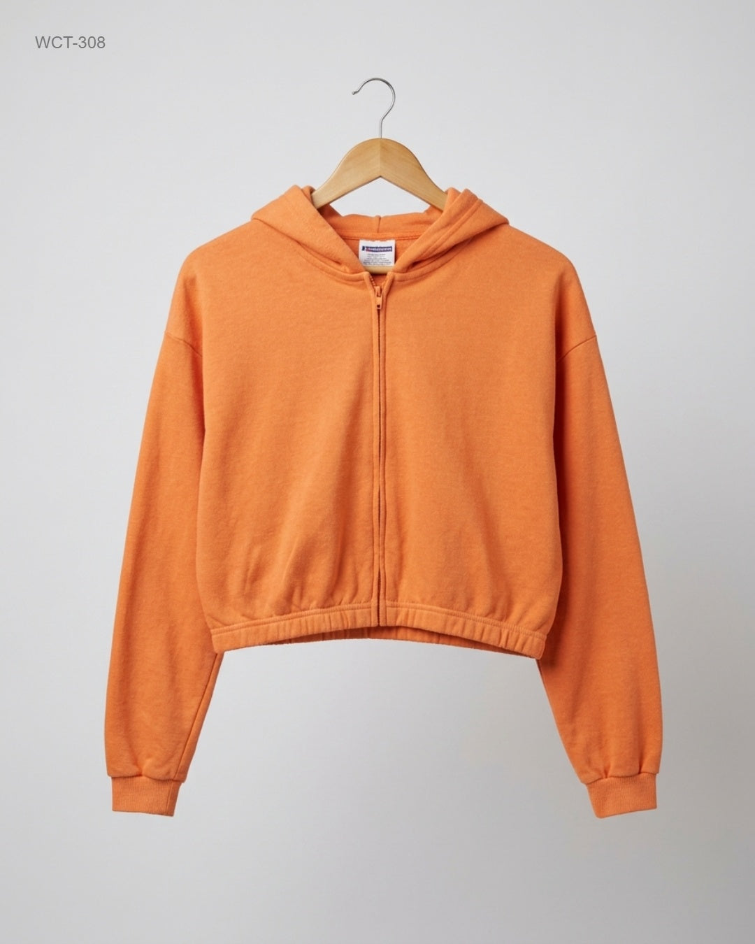 Shop Excellent Winter Crop Tops by H&M | Preloved Branded Clothes | Orange Cotton | Womens | OTS Thrift Store Islamabad Pakistan