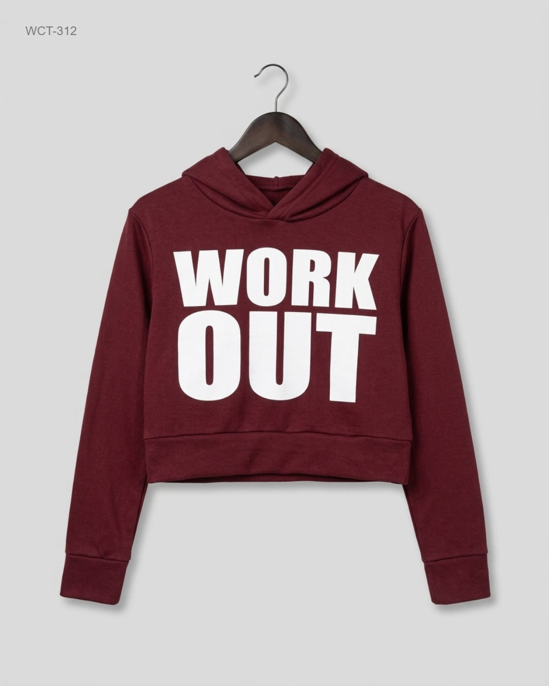 CUT LABEL (WCT-312) Cropped Hoodie