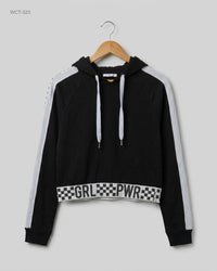 JENNYFER (WCT-323) Cropped Hoodie