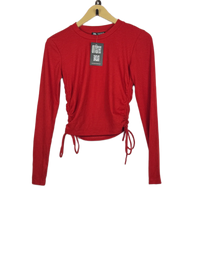 Red Winter Crop Top by Zara (WCT-34)