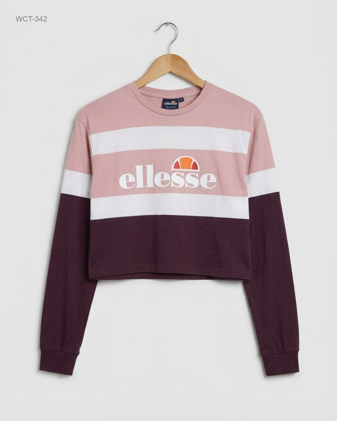 ELLESSE (WCT-342) Long-Sleeved Crop Top