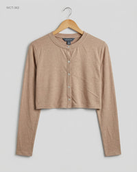 Primark (WCT-362) Cropped Button-Down Cardigan