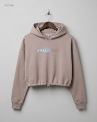 New Look (WCT-388) Cropped Hoodie