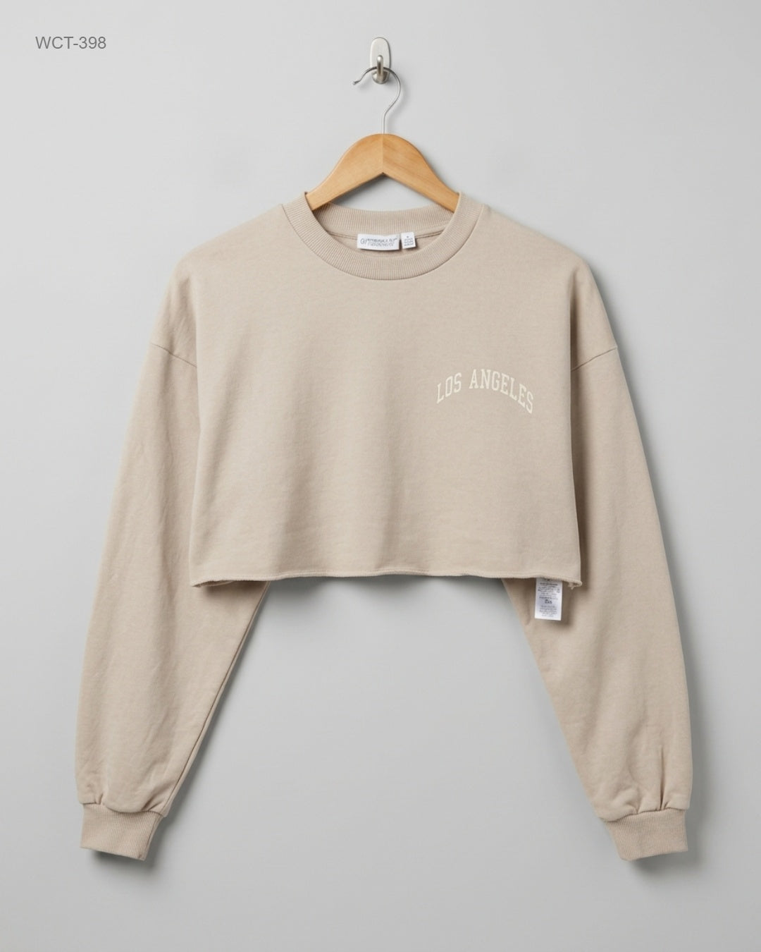 Premium Condition Winter Crop Tops | Preloved Primark | Beige Cotton | Thrift Shop for Womens Lahore Pakistan | OTS