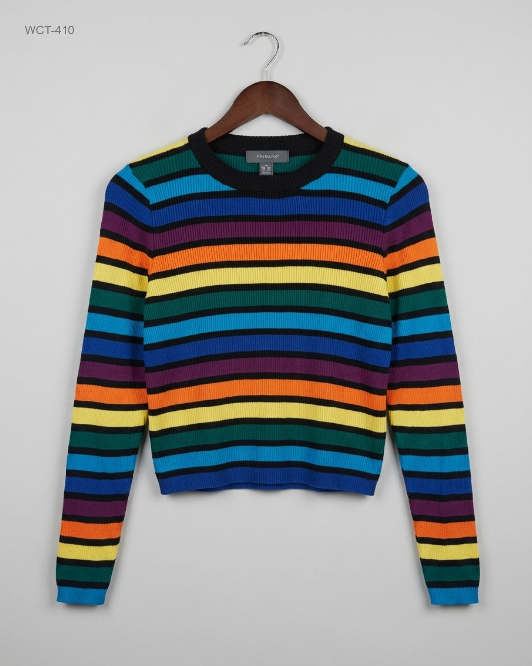 Secondhand Branded Winter Crop Tops by Primark, Multi Cotton fabric, Premium condition, for Womens - Online Thrift Shop Lahore Pakistan