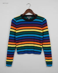 Primark (WCT-410) Ribbed Striped Sweater