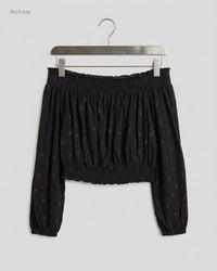 H&M (WCT-416) Off-The-Shoulder Crop Top