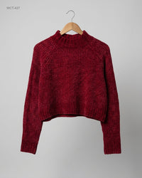 H&M (WCT-427) Cropped Chenille Sweater
