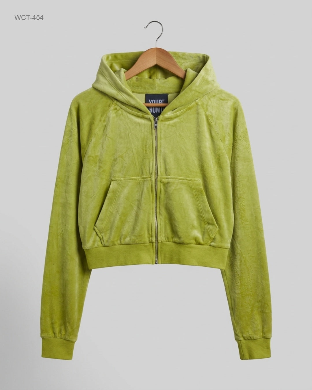 H&M (WCT-454) Cropped Zip-Up Hoodie