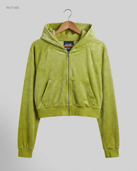 H&M (WCT-454) Cropped Zip-Up Hoodie