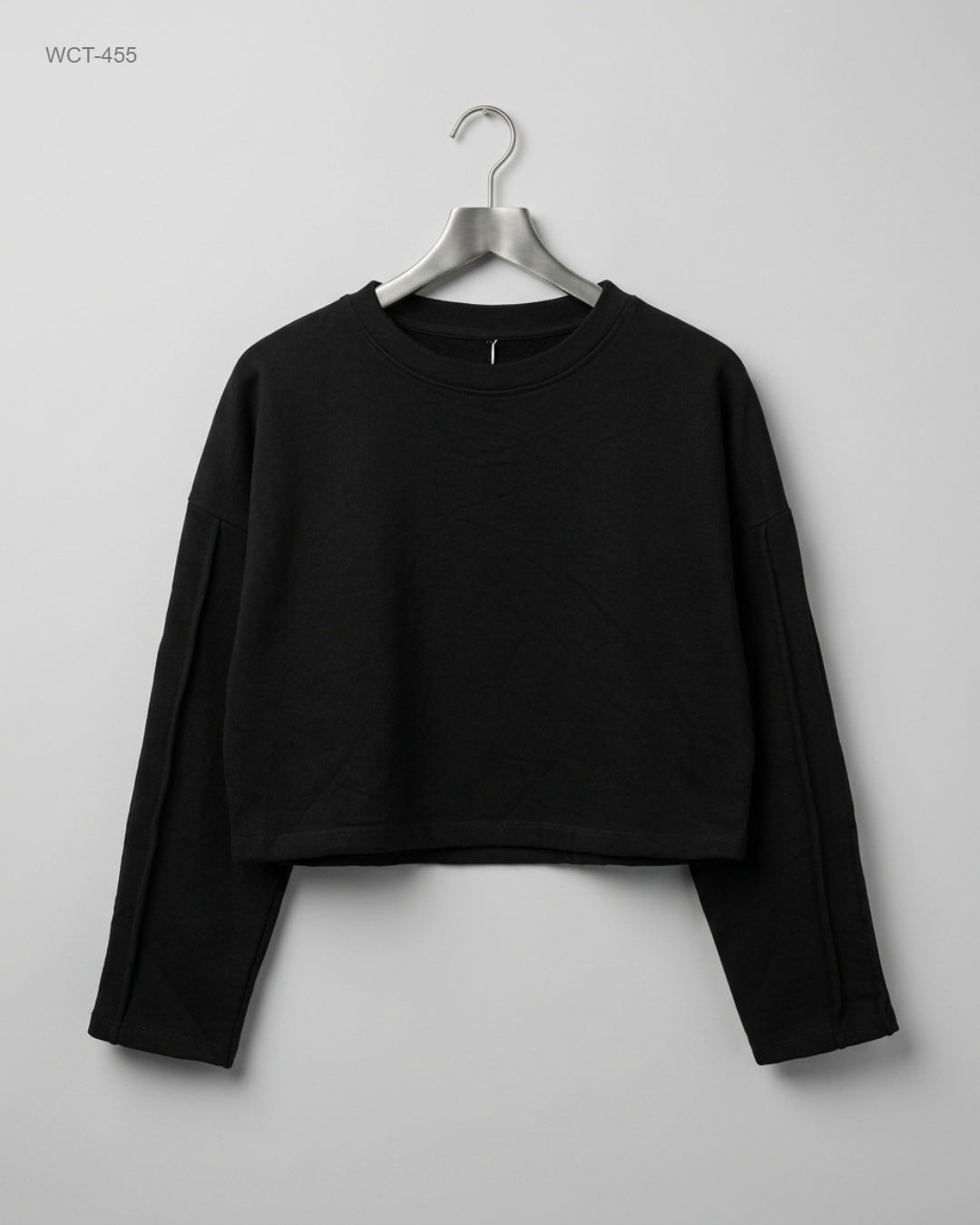 CUT LABEL (WCT-455) Cropped Sweatshirt