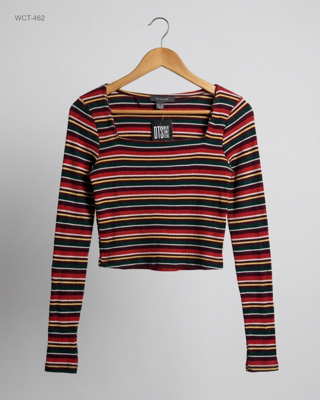 UK Imported secondhand Winter Crop Tops - Primark brand, Multi Cotton, Premium condition, for Womens - Online Thrift Store Peshawar Pakistan