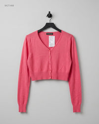YADILU (WCT-468) Cropped Cardigan