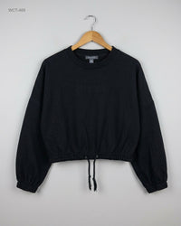 Primark (WCT-469) Cropped Drawstring Sweatshirt