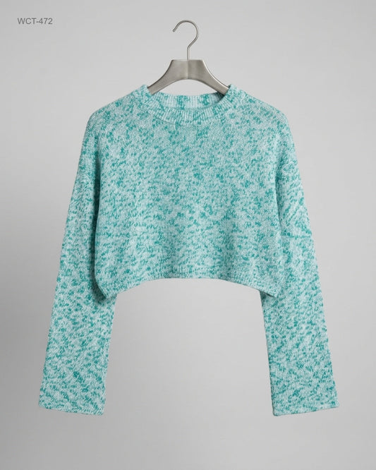 Winter Crop Tops | H&M | Preloved Branded | Green Cotton | Premium | OTS Thrift Store Karachi Pakistan