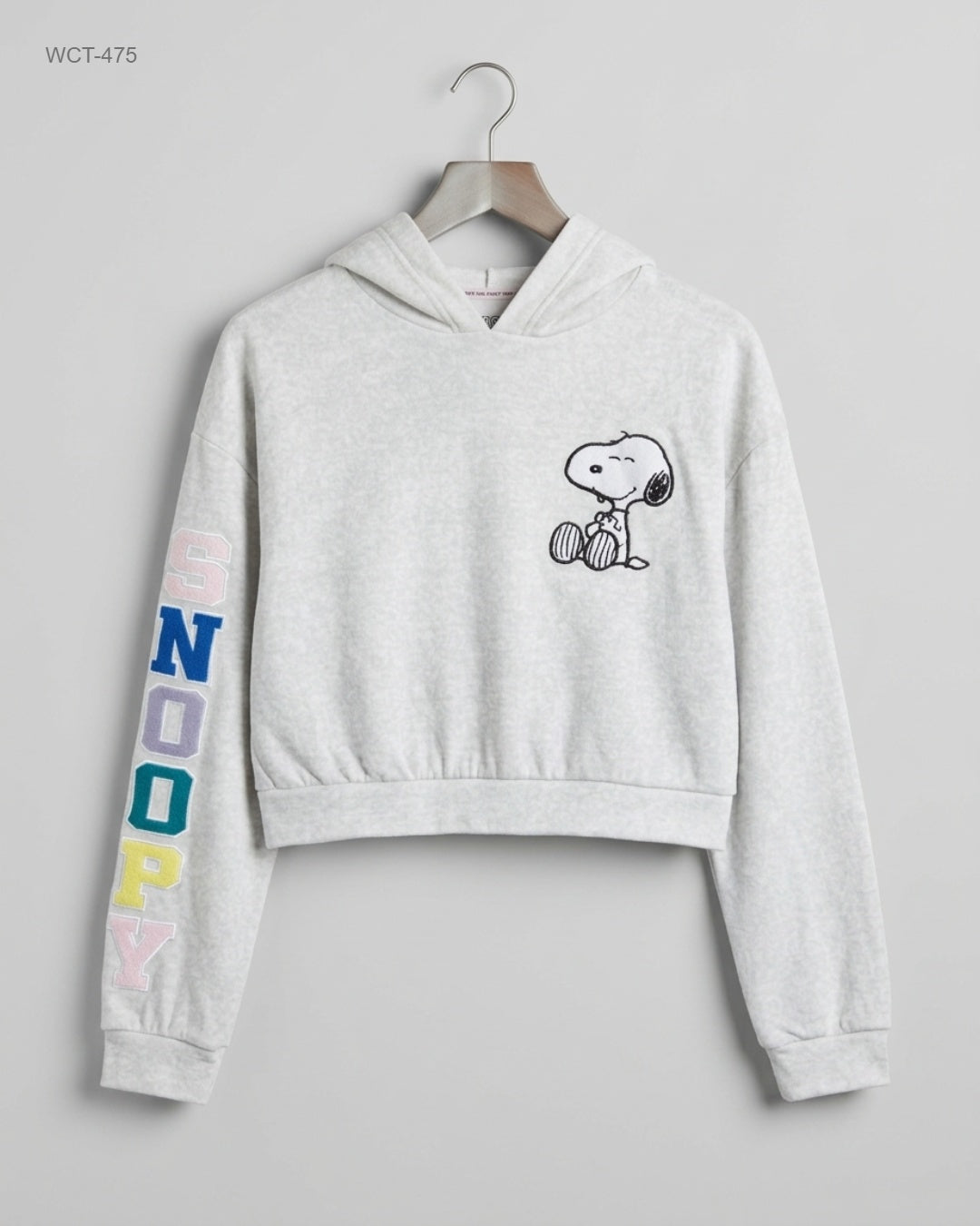 PEANUTS (WCT-475) Cropped Hoodie