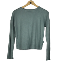 Ice Blue Winter Crop Top by Primark (WCT-51)