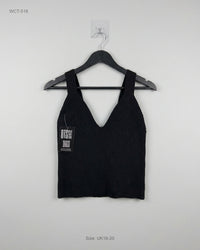 River Island (WCT-518) Ribbed Knit Crop Top