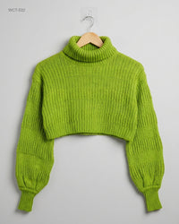 URBAN OUTFITTERS (WCT-532) Cropped Turtleneck Sweater