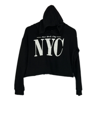 Black Winter Crop Top by H&M (WCT-55)
