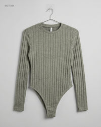 SHEIN (WCT-564) Long-Sleeve Bodysuit