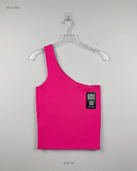 Primark (WCT-584) One-Shoulder Ribbed Tank Top