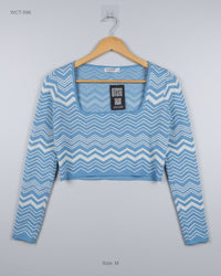 Stradivarius (WCT-596) Knit Crop Top