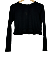 Black Winter Crop Top by Nasty Gal (WCT-6)