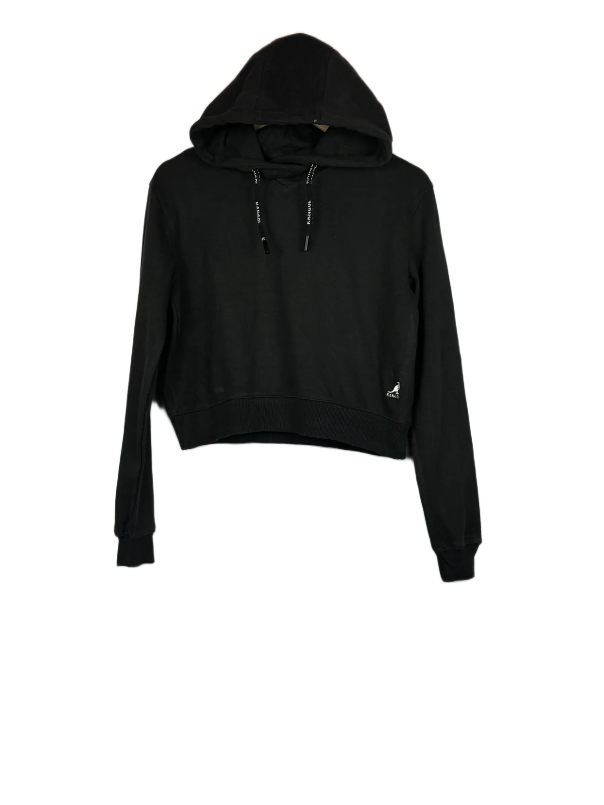 Black Winter Crop Top by Kangol (WCT-60)
