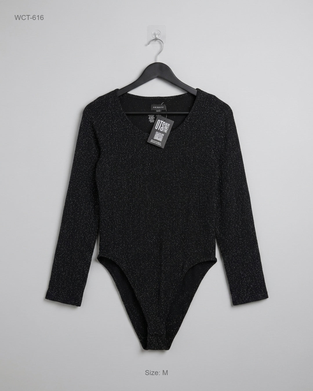 Primark (WCT-616) Long-Sleeved Shimmer Bodysuit