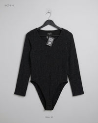 Primark (WCT-616) Long-Sleeved Shimmer Bodysuit