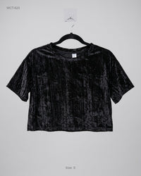 Divided (WCT-623) Velvet Crop Top