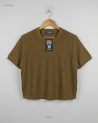 Primark (WCT-625) Knitted Short-Sleeve Top