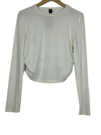 White Winter Crop Top by Shein (WCT-7)