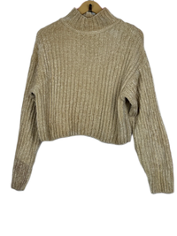 Khaki Winter Crop Top by H&M (WCT-8)