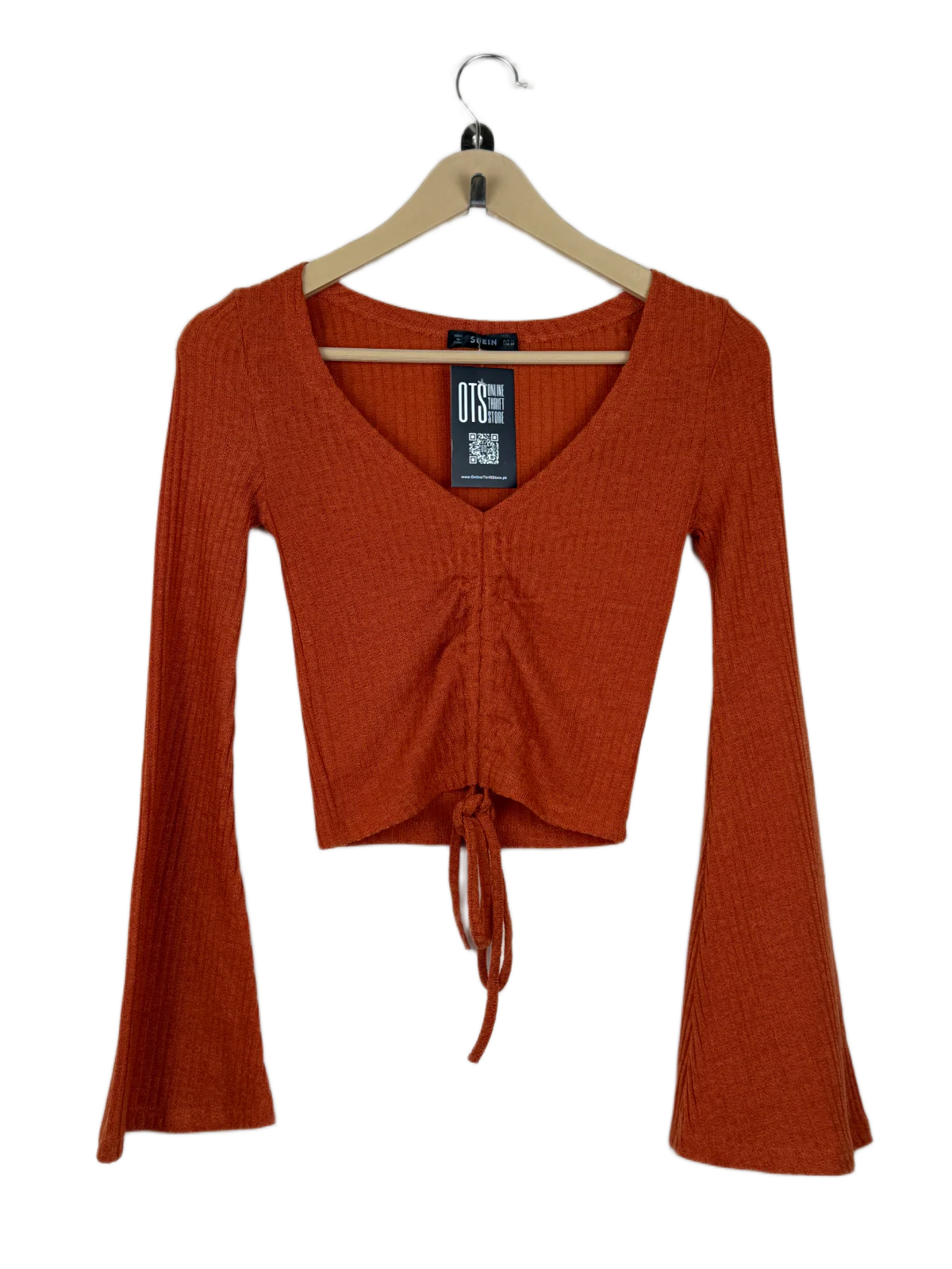 Rust Winter Crop Top by Shein (WCT-90)