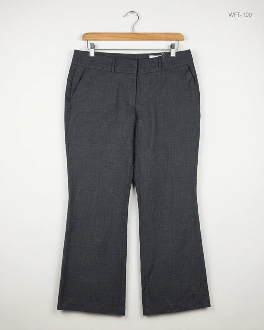 Secondhand Branded Women Flapper Trouser by F&F, Black Polyester fabric, Premium condition, for - Online Thrift Shop Karachi Pakistan