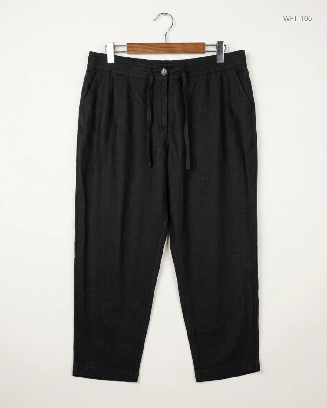 Women Flapper Trouser | Next | Preloved Branded | Black viscose | Premium | OTS Thrift Store Peshawar Pakistan