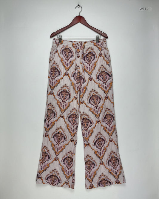Secondhand Branded Women Flapper Trouser by Primark, Multi Cotton fabric, Premium condition, for Womens - Online Thrift Shop Karachi Pakistan