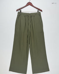 GEORGE Green Women's Plazzo Flapper Trouser (WFT-13)