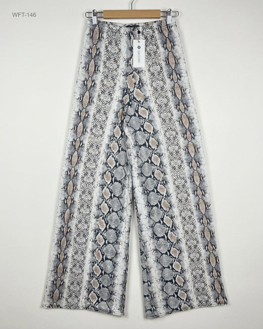 Shop Premium Plus Women Flapper Trouser by I SAW IT FIRST | Preloved Branded Clothes | Beige Viscose | | OTS Thrift Store Islamabad Pakistan