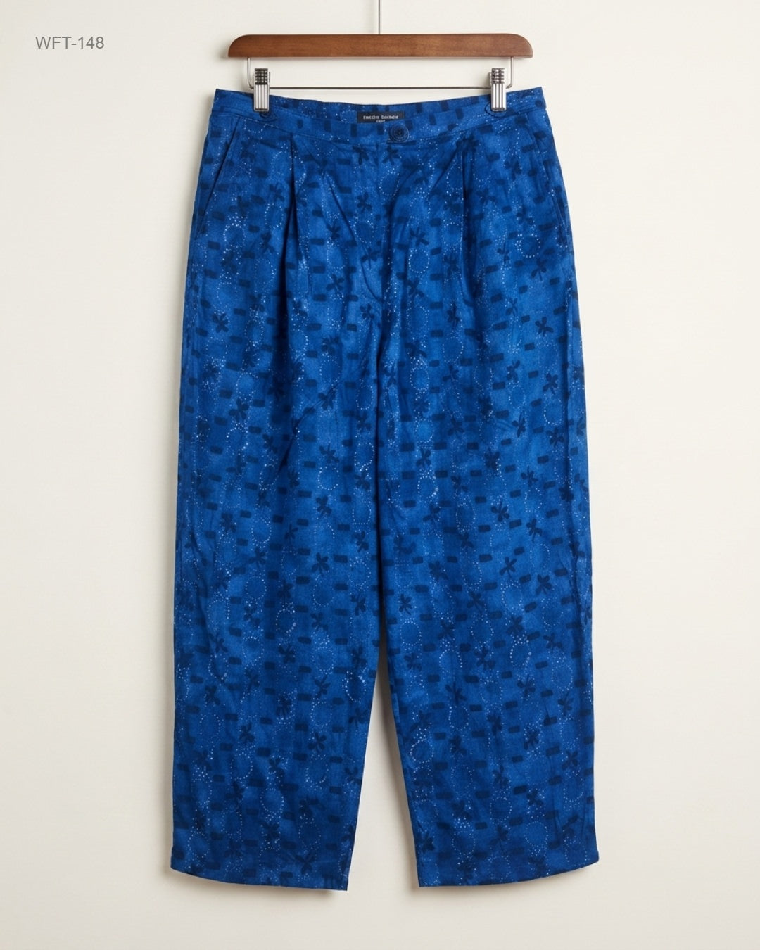 Marks & Spencer (WFT-148) Wide-Leg Pleated Trousers