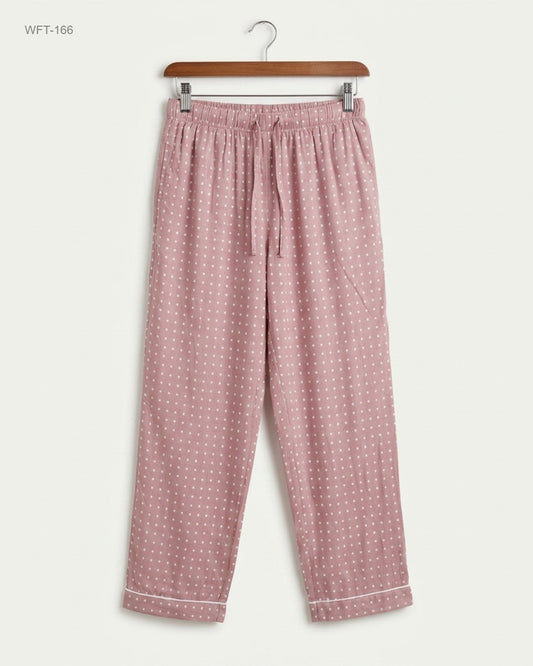UK Imported secondhand Women Flapper Trouser - LOVE TO LOUNGE brand, Teapink Viscose, Premium condition, for - Online Thrift Store Lahore Pakistan