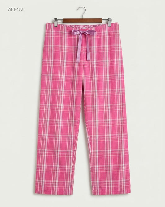 Shop Excellent Women Flapper Trouser by CUT LABEL | Preloved Branded Clothes | Pink Cotton | | OTS Thrift Store Lahore Pakistan